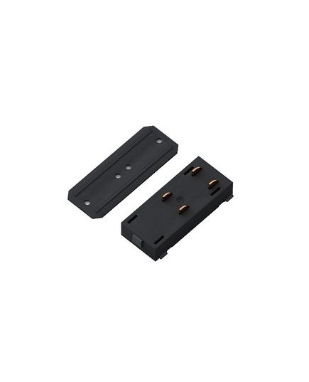 Прямой соединитель для трековой системы SLIMLINE, 220V, Black, 25x45x20mm