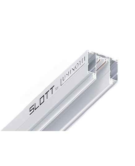 Трековая система SLOTT for LUMINOTTI, 220V, белый (2м)